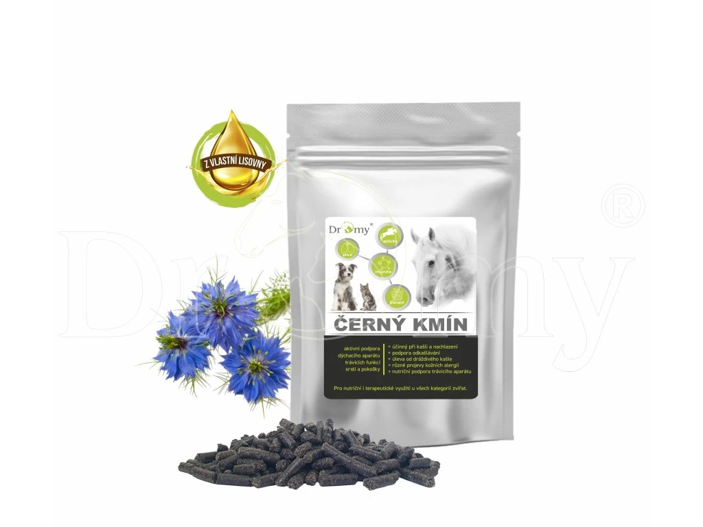 Dromy Čierny kmín granule 3 kg